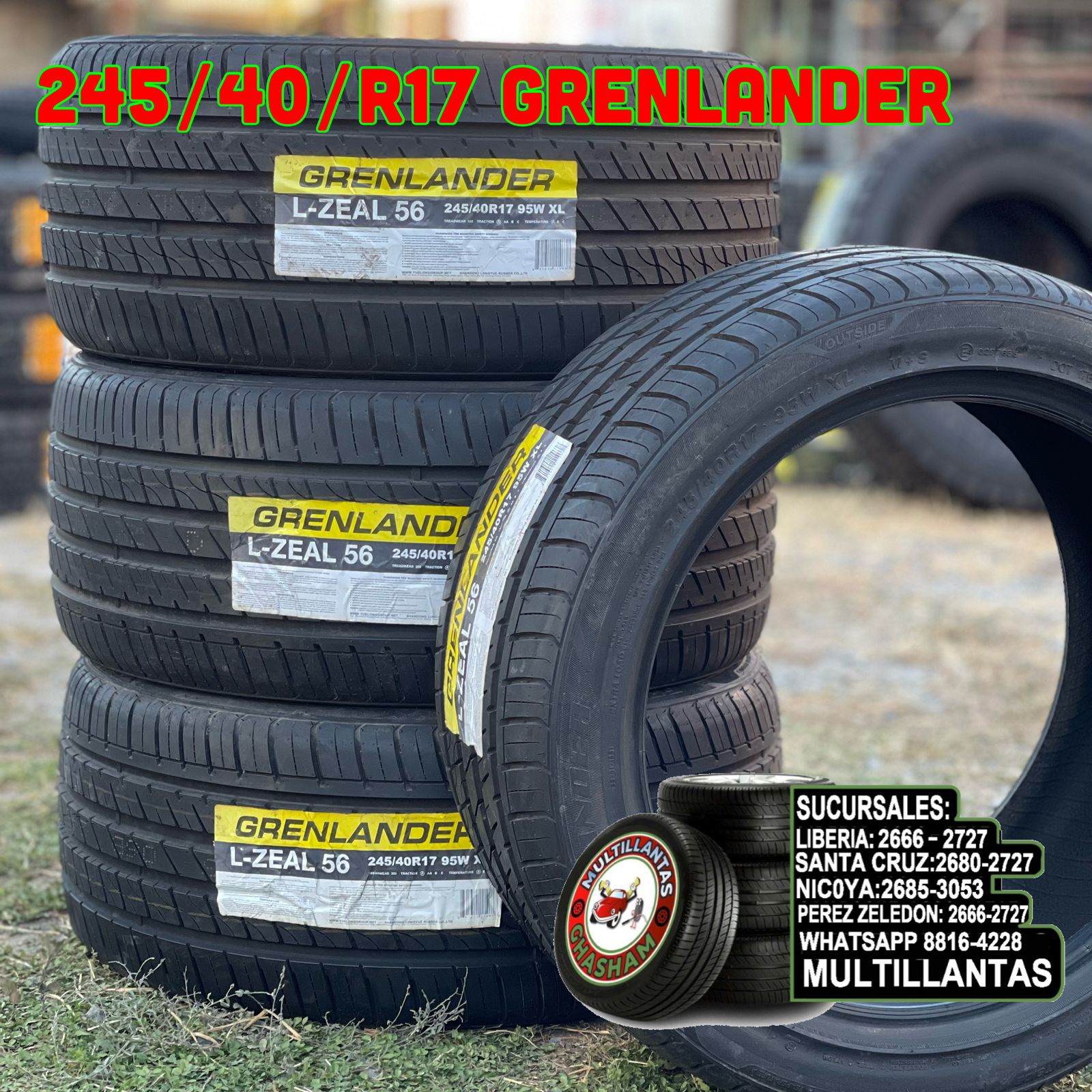 245/40/R17 GRENLANDER  L-ZEAL56